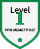 Level 1 badge used at Pikes Peak Makerspace