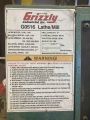Grizzly G0516 WARNING