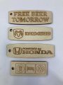 3" engraved wooden keychains
