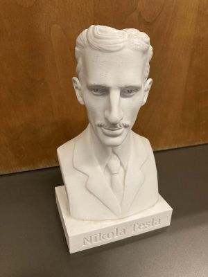 3D printed Nikola Tesla