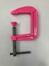 Clamp powder coated pink