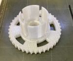 3D printed spindle hub