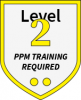 Level 2 badge used at Pikes Peak Makerspace